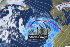 Storm Éowyn will erupt in Milton Keynes from 5am tomorrow (Friday)