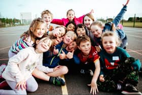 Local children enjoying a session at Whitehouse Primary School Multi-Activity camp run by Premier Education, a provider in the upcoming Easter programme