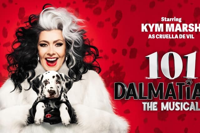 101 Dalmations the musical is coming to Milton Keynes Theatre next month