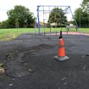 The rundown play area is on Newport Pagnell's Wordsworth Avenue