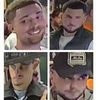Police release CCTV images of men they want to speak to following serious assault in Woburn Sands