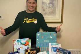Lonely Zak was ecstatic about the amount of birthday cards and presents he received from the community on Newton Leys estate in Milton Keynes