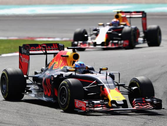 Daniel Ricciardo leads Max Verstappen home in Malaysia