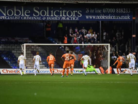 Alan Sheehan converts the opener from the penalty spot