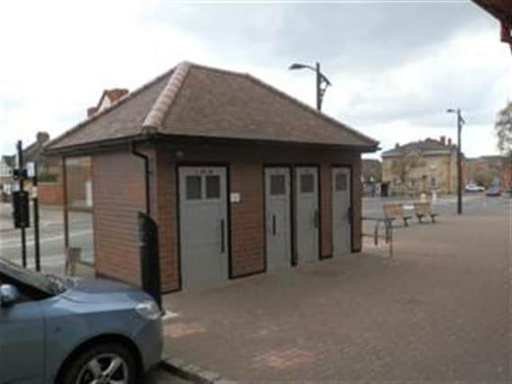 The town centre toilets in Newport Pagnell