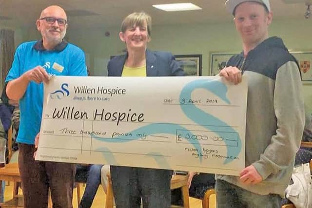 HOSPICE nets 3,000 'catch' from anglers
