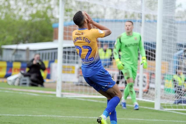 Christopher Hamilton is one to watch for the Stags