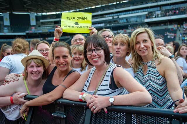 Take That and Rick Astley at Stadium MK