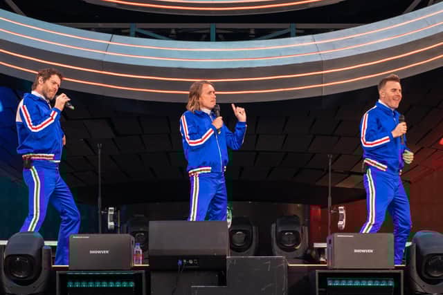 Take That and Rick Astley at Stadium MK