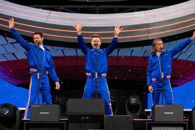 Take That and Rick Astley at Stadium MK