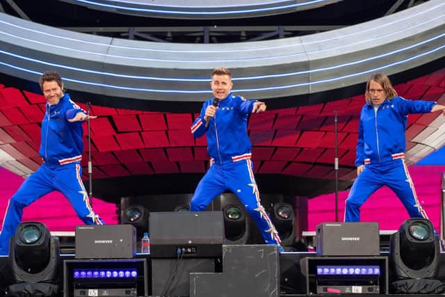 Take That and Rick Astley at Stadium MK