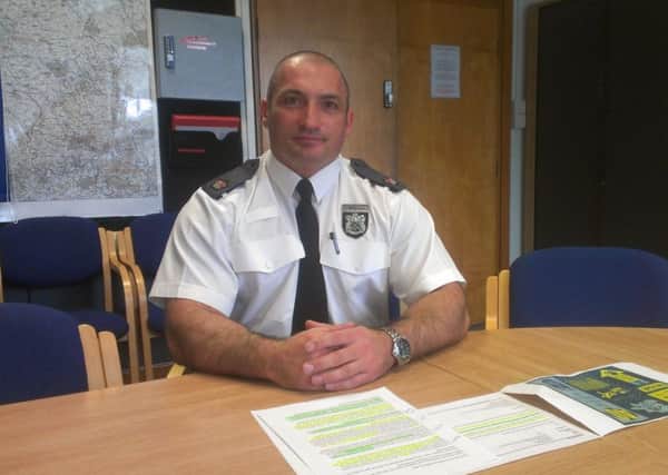 Photo of Gez Chiariello taken when he was police commander in Aylesbury Vale (2014)