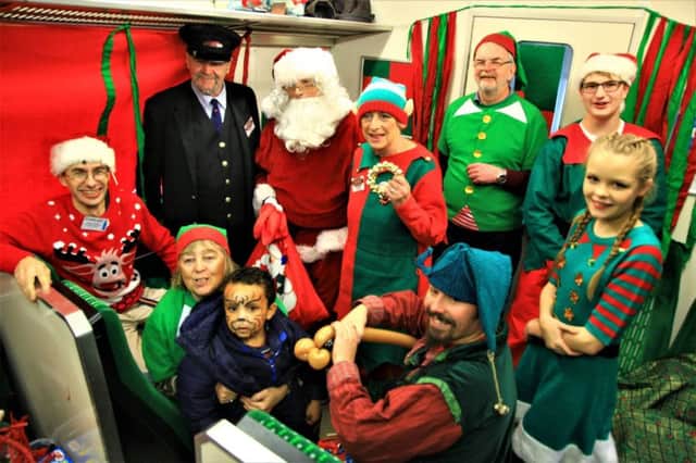 Santa Special on Marston Vale Line