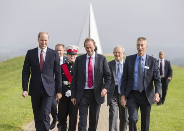The Duke of Cambridge at Campbell Park