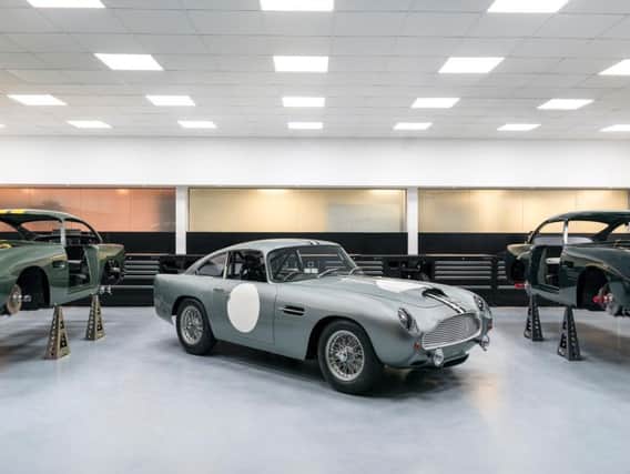 Aston Martin in Newport Pagnell is finally building cars once again