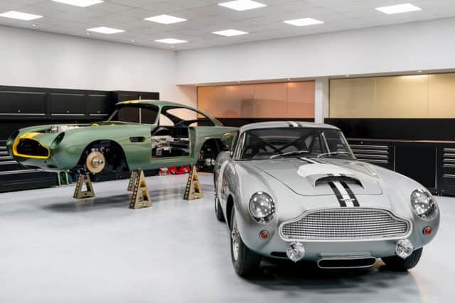 The DB4 GT Continuation models have been made at the same site as the originals 60 years ago