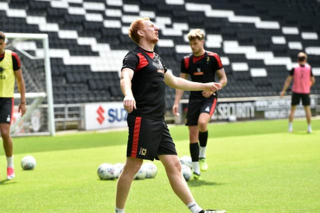 Dean Lewington is training at Charlton