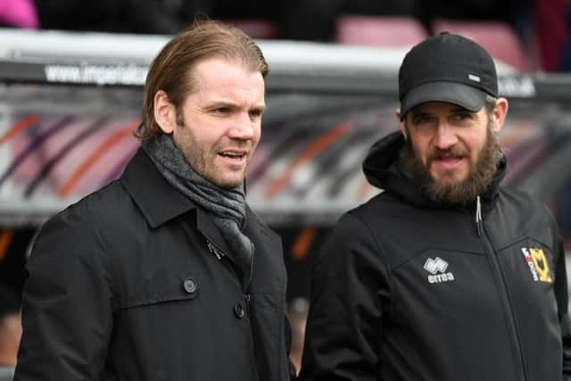 Robbie Neilson and Stevie Crawford departed at the weekend