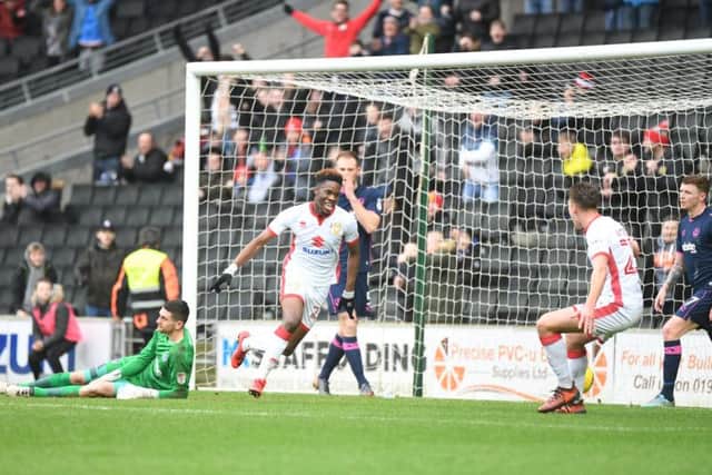 Ugbo fires in from close range