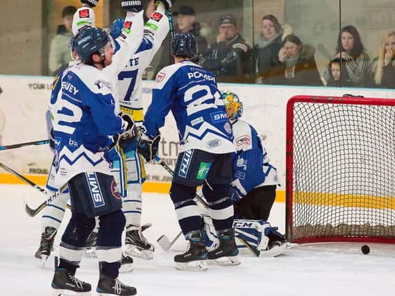 Blaze score late in the day against Lightning.
Pic: Tony Sargent