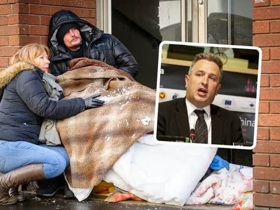 Cllr Andrew Geary believes more money should be spent on tackling homelessness in the city