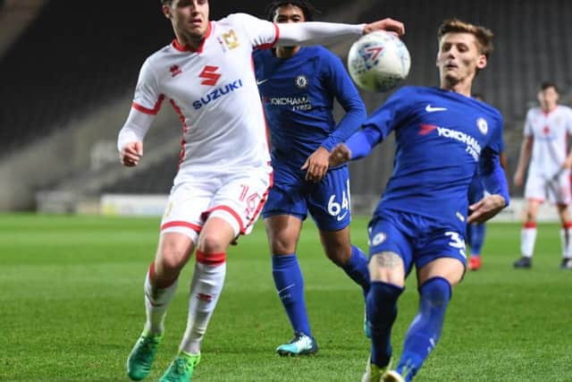 Muirhead was barely seen in the first half of the season, usually playing only Checkatrade Trophy games