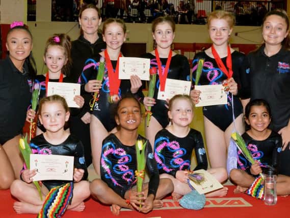 Arabian's juniors with their Level 5 champions