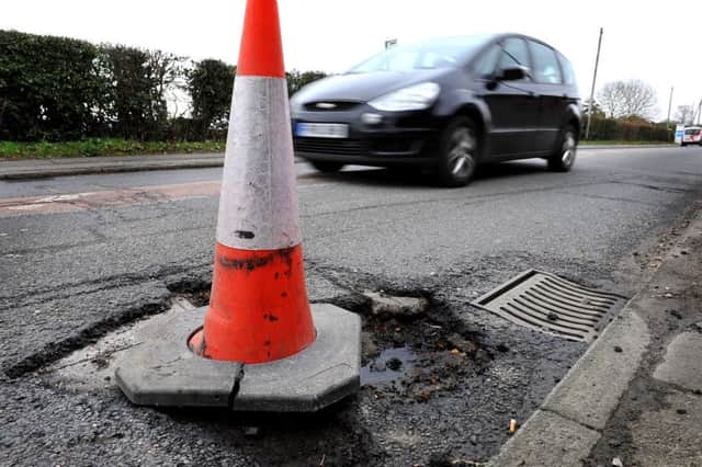 Potholes are a danger to pedestrians too claims former paramedic