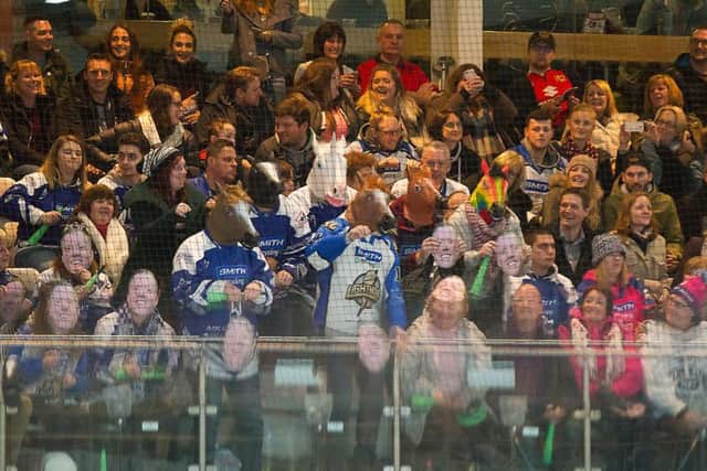 MK Lightning fans weer out in force on Saturday | Pic: Tony Sargent