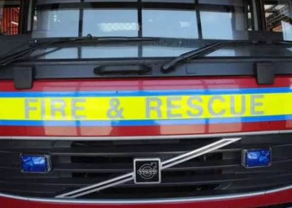 Yesterday's incident was the second house fire tackled in Milton Keynes this week
