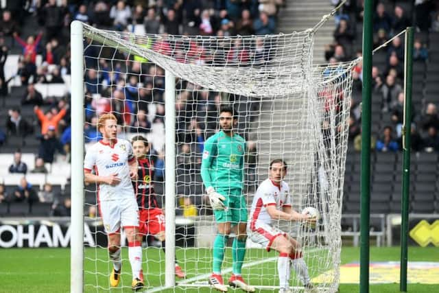 Pawlett scored in the second half in Dons' 2-1 defeat to Blackburn