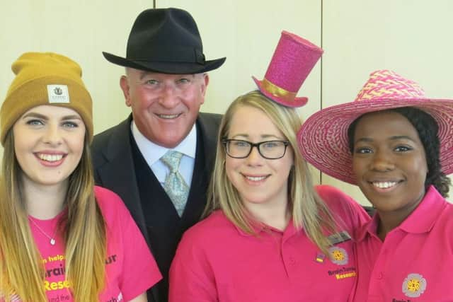 Brain Tumour Research head office team support Wear A Hat Day