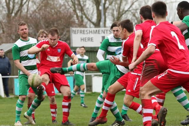 Pryke's late strike wins keeps Newport Pagnell in the title race