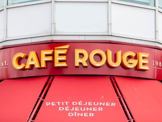 Cafe Rouge - closing its doors for good in The Hub