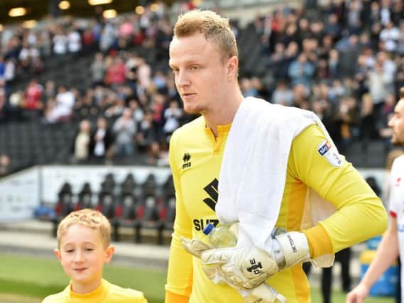 Wieger Sietsma made his first league appearance on Saturday