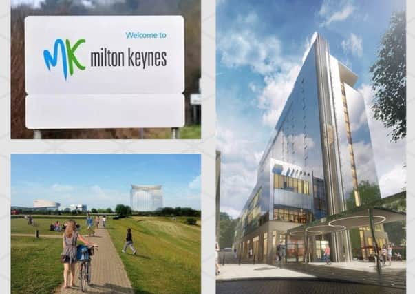An artists impression of how Hotel La Tour will look in Milton Keynes