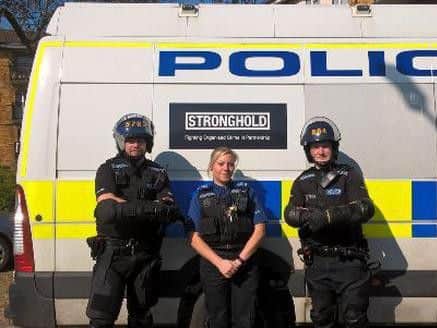 Members of the Stronghold policing team