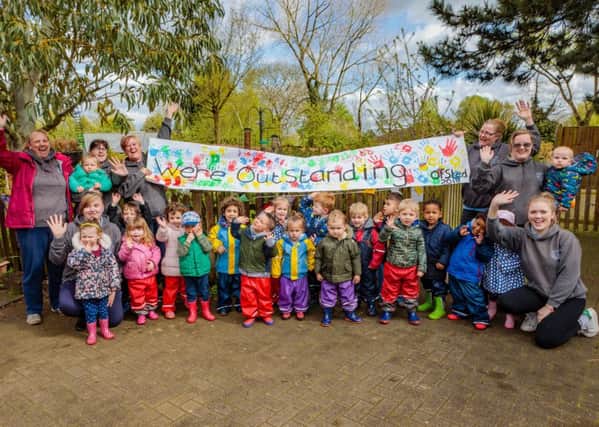 Nursery on the green has been awarded "outstanding" by Ofsted in the latest inspection. The only independent nursery in the area to be awarded