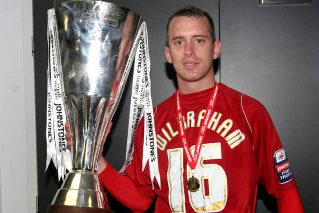 Aaron Wilbraham was part of the double winning squad in 2008