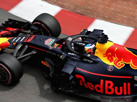 Daniel Ricciardo was fastest in FP1 at Monaco
