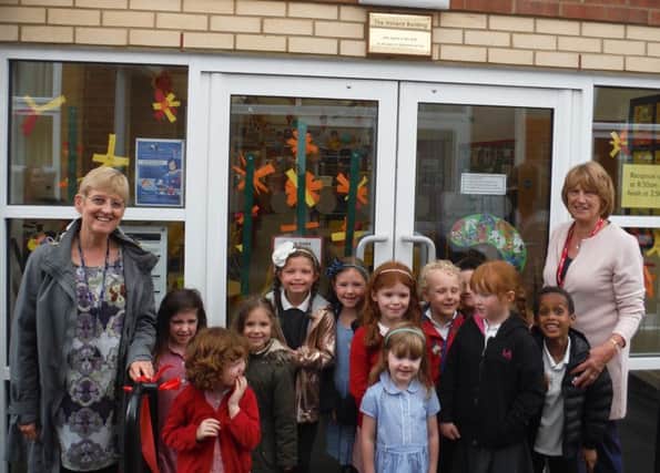 Expansion celebrations at Russell Street School