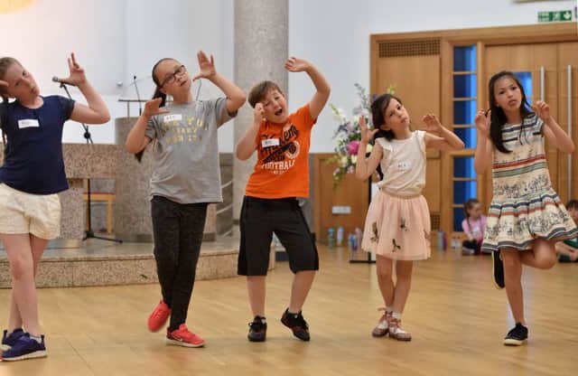 A host of pictures from the Nativity! The Musical auditions in Milton Keynes at the weekend.