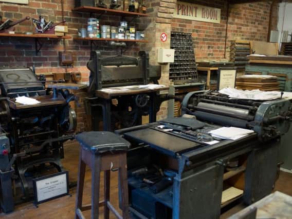 The story of the McCorquodales strike is told in the Museums print room