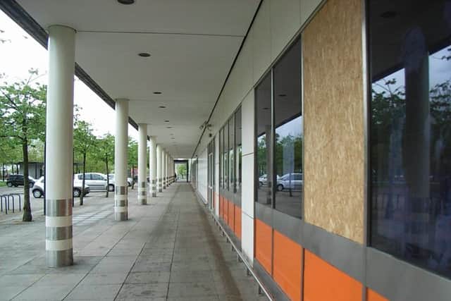 The old Sainsbury's store front