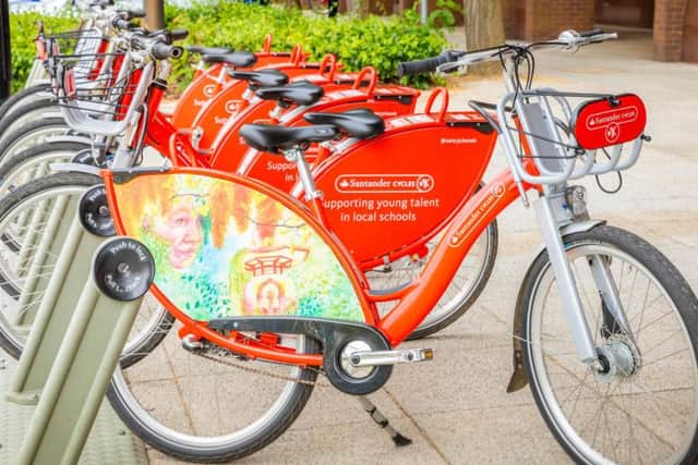 The Santander Cycles MK new look for the summer