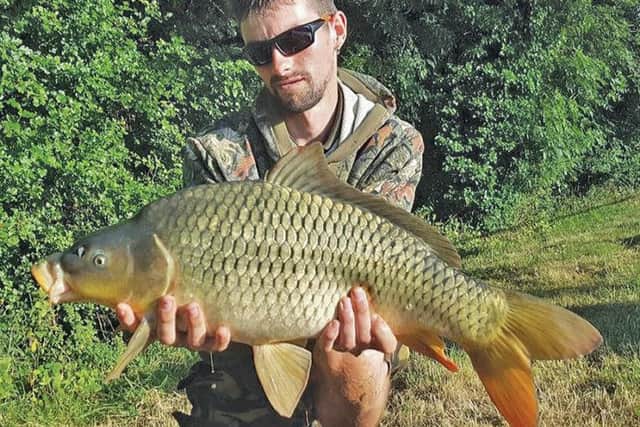 A cracking CANAL carp for Paul Andrews