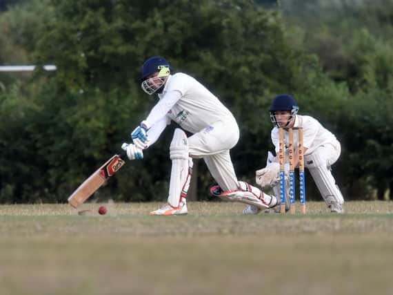 Eaton Bray batting against Olney