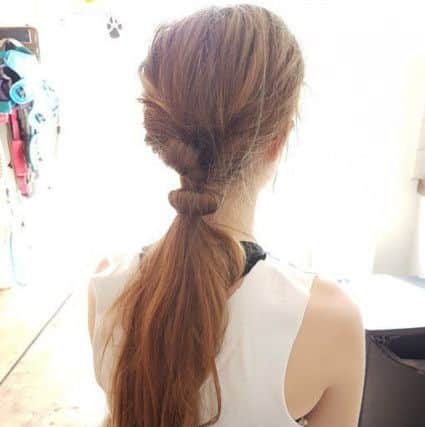 She has been growing her hair for as long as she can remember