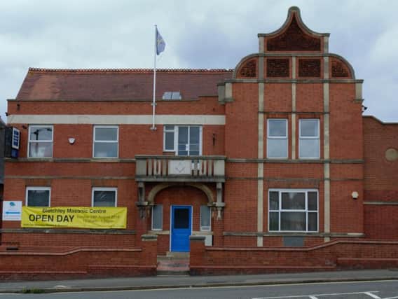 The Masonic Centre in Bletchley