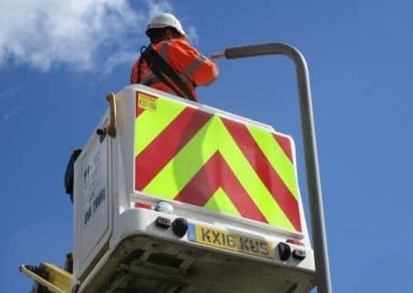 MK Council is replacing all  the citys 56,000 street lights with LED